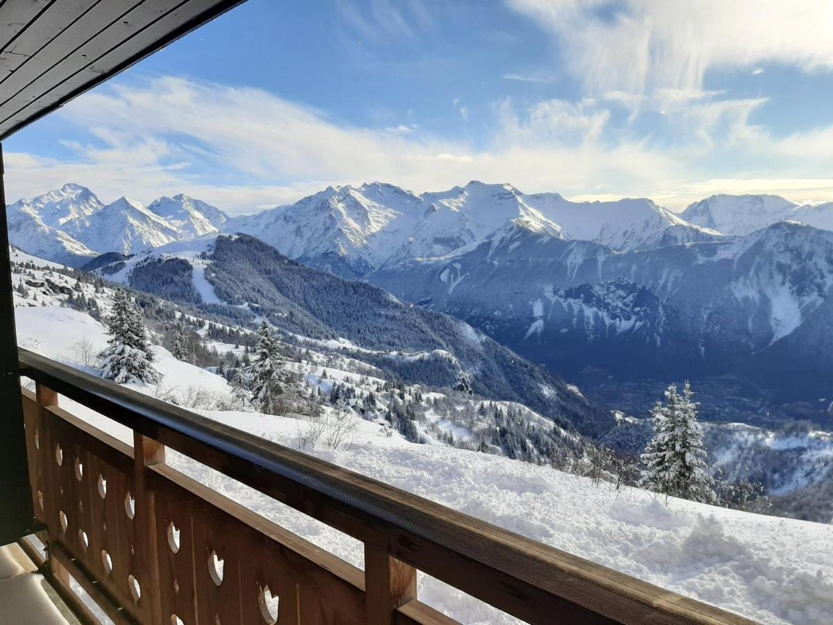 Appartement Confortable A L'Alpe D'Huez De 27 M² Avec Vue Montagne Bagian luar foto